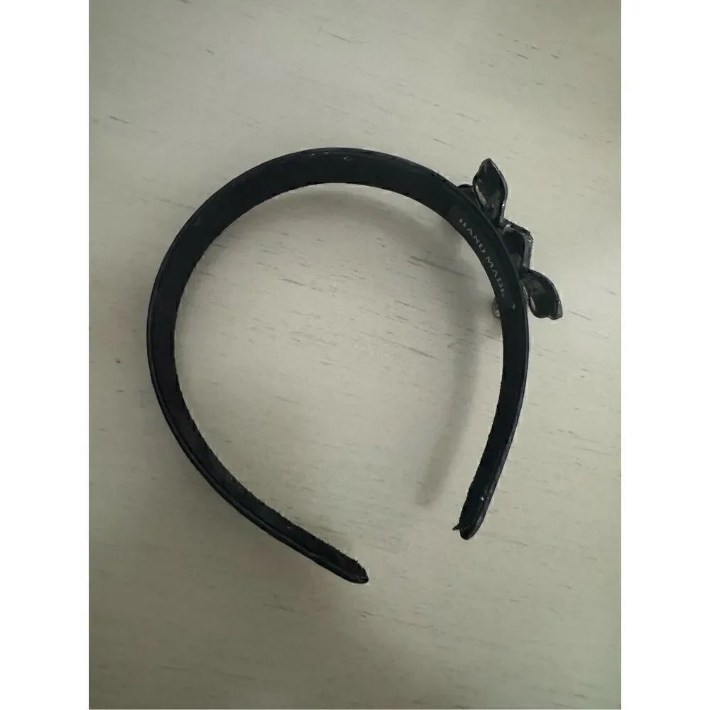 Hand Made Rhinestone bow headband